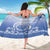 Shefa Vanuatu Sarong Hibiscus Sand Drawing with Pacific Pattern
