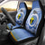 Tafea Vanuatu Car Seat Cover Hibiscus Sand Drawing with Pacific Pattern