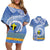 Tafea Vanuatu Couples Matching Off Shoulder Short Dress and Hawaiian Shirt Hibiscus Sand Drawing with Pacific Pattern