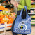 Tafea Vanuatu Grocery Bag Hibiscus Sand Drawing with Pacific Pattern