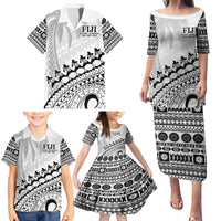 Custom Fiji Rugby Cibi Dance Family Matching Puletasi and Hawaiian Shirt Create History World Cup Sevens