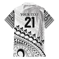 Custom Fiji Rugby Cibi Dance Hawaiian Shirt Create History World Cup Sevens