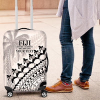Custom Fiji Rugby Cibi Dance Luggage Cover Create History World Cup Sevens