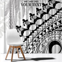 Custom Fiji Rugby Cibi Dance Window Curtain Create History World Cup Sevens