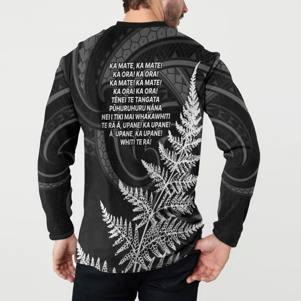 New Zealand Black Fern 7s Button Sweatshirt History World Cup Sevens