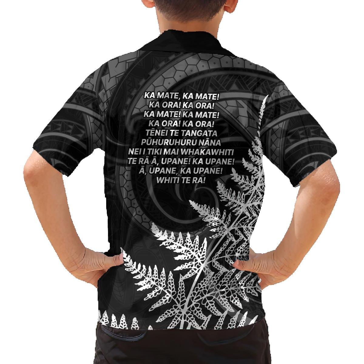 New Zealand Black Fern 7s Family Matching Off The Shoulder Long Sleeve Dress and Hawaiian Shirt History World Cup Sevens