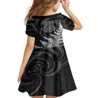 New Zealand Black Fern 7s Family Matching Tank Maxi Dress and Hawaiian Shirt History World Cup Sevens