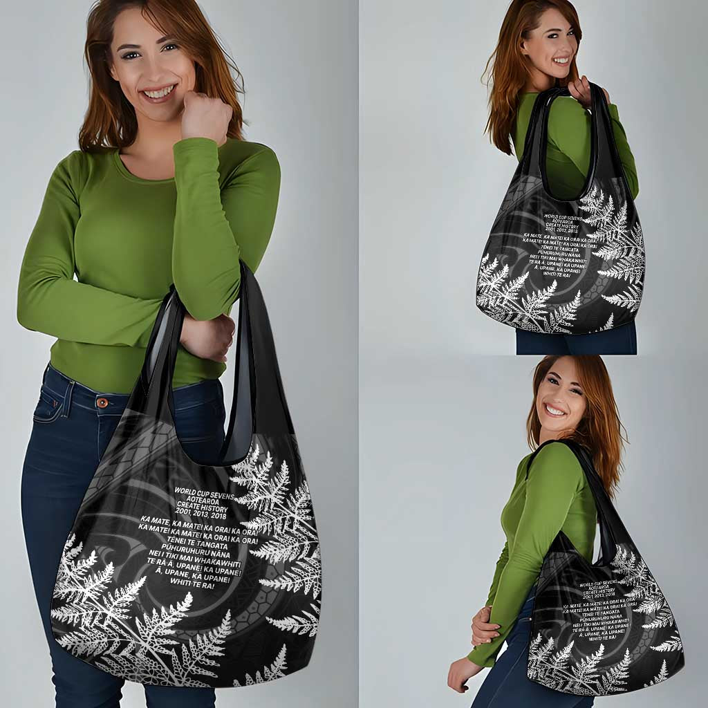 New Zealand Black Fern 7s Grocery Bag History World Cup Sevens