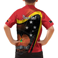 Personalised Papua Niugini Tok Pisin Wik Kid Hawaiian Shirt