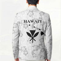 Hawaii Lei Kamehameha Blazer Ke'oke'o Seamless Pattern Hibiscus Flower