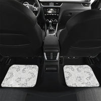 Hawaii Lei Kamehameha Car Mats Ke'oke'o Seamless Pattern Hibiscus Flower