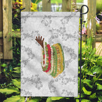 Hawaii Lei Kamehameha Garden Flag Ke'oke'o Seamless Pattern Hibiscus Flower