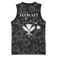 Hawaii Lei Kamehameha Basketball Jersey Ele'ele Seamless Pattern Hibiscus Flower