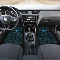 Hawaii Lei Kamehameha Car Mats Uliuli Seamless Pattern Hibiscus Flower