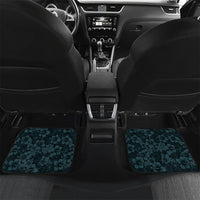 Hawaii Lei Kamehameha Car Mats Uliuli Seamless Pattern Hibiscus Flower