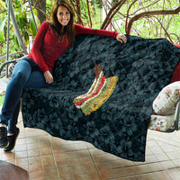 Hawaii Lei Kamehameha Quilt Uliuli Seamless Pattern Hibiscus Flower