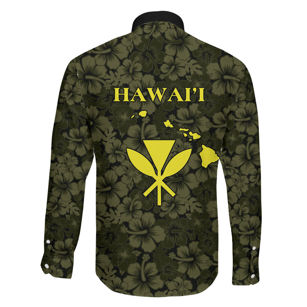 Hawaii Lei Kamehameha Family Matching Tank Maxi Dress and Hawaiian Shirt Melemele Seamless Pattern Hibiscus Flower