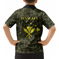 Hawaii Lei Kamehameha Kid Hawaiian Shirt Melemele Seamless Pattern Hibiscus Flower LT9 - Polynesian Pride