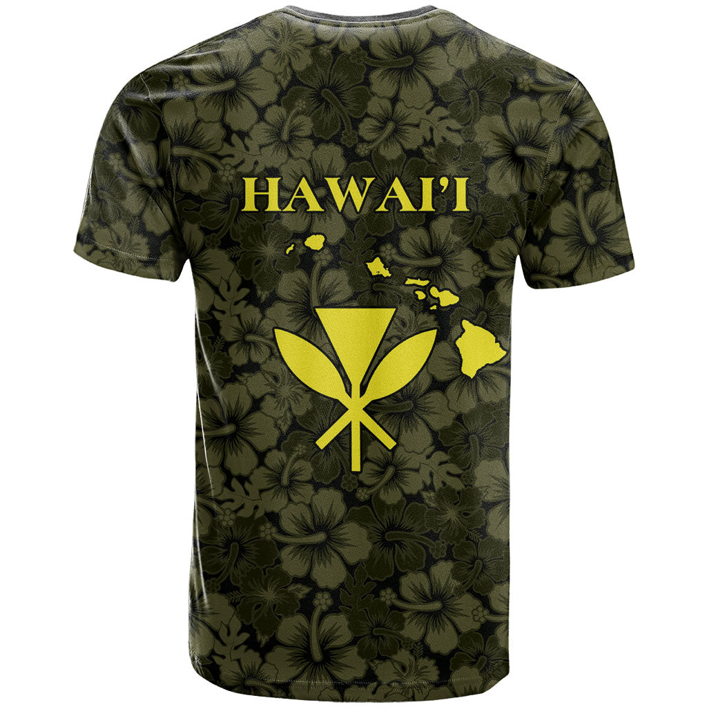 Hawaii Lei Kamehameha T Shirt Melemele Seamless Pattern Hibiscus Flower LT9 - Polynesian Pride