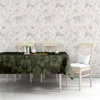 Hawaii Lei Kamehameha Tablecloth Melemele Seamless Pattern Hibiscus Flower