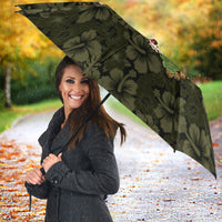 Hawaii Lei Kamehameha Umbrella Melemele Seamless Pattern Hibiscus Flower