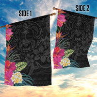 Hafa Adai Guam Garden Flag Tropical Flowers Colorful Vibes LT9 - Polynesian Pride
