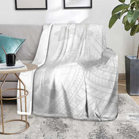 Samoa Lotu Tamaiti Blanket White Sun Day Beauty Hibiscus Ver02