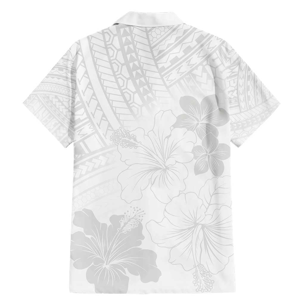 Samoa Lotu Tamaiti Hawaiian Shirt White Sun Day Beauty Hibiscus Ver02