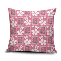 Give Cancer The Boot Pink Cowgirl Pillow Cover Western Aloha Hibiscus Paniolo Heritage Floral LT9 Pink - Polynesian Pride