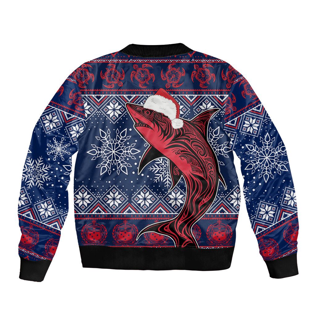 samoa-manuia-le-kirisimasi-bomber-jacket-samoan-fishing-tribal-pattern-christmas-vibe