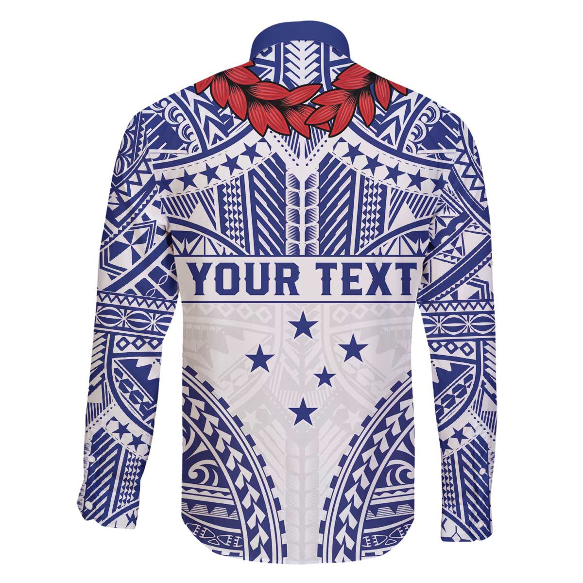 Personalised Toa Samoa Rugby Spirit Family Matching Off The Shoulder Long Sleeve Dress and Hawaiian Shirt White Samoan Tribal Pattern - Polynesian Pride