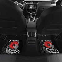 ANZAC Day Aotearoa Silver Fern Maori Personalised Car Mats