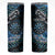 New Zealand Darts Personalised Skinny Tumbler Aotearoa Silver Fern Blue Papua Shell Spirit