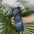 New Zealand Darts Personalised Skinny Tumbler Aotearoa Silver Fern Blue Papua Shell Spirit