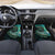 New Zealand Darts Personalised Car Mats Aotearoa Silver Fern Green Papua Shell Spirit