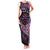 New Zealand Darts Personalised Family Matching Tank Maxi Dress and Hawaiian Shirt Aotearoa Silver Fern Pink Papua Shell Spirit