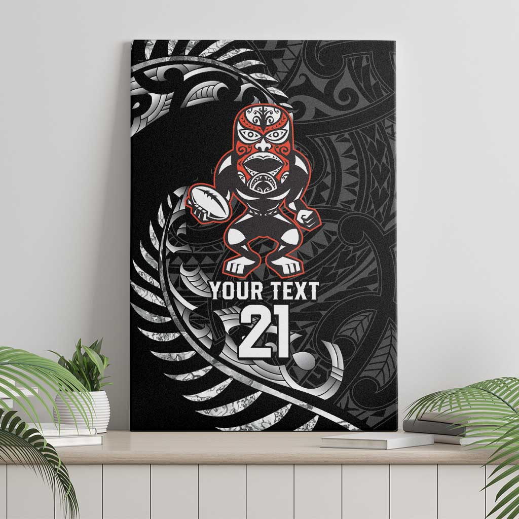 New Zealand Indigenous-Maori Rugby Custom Canvas Wall Art
