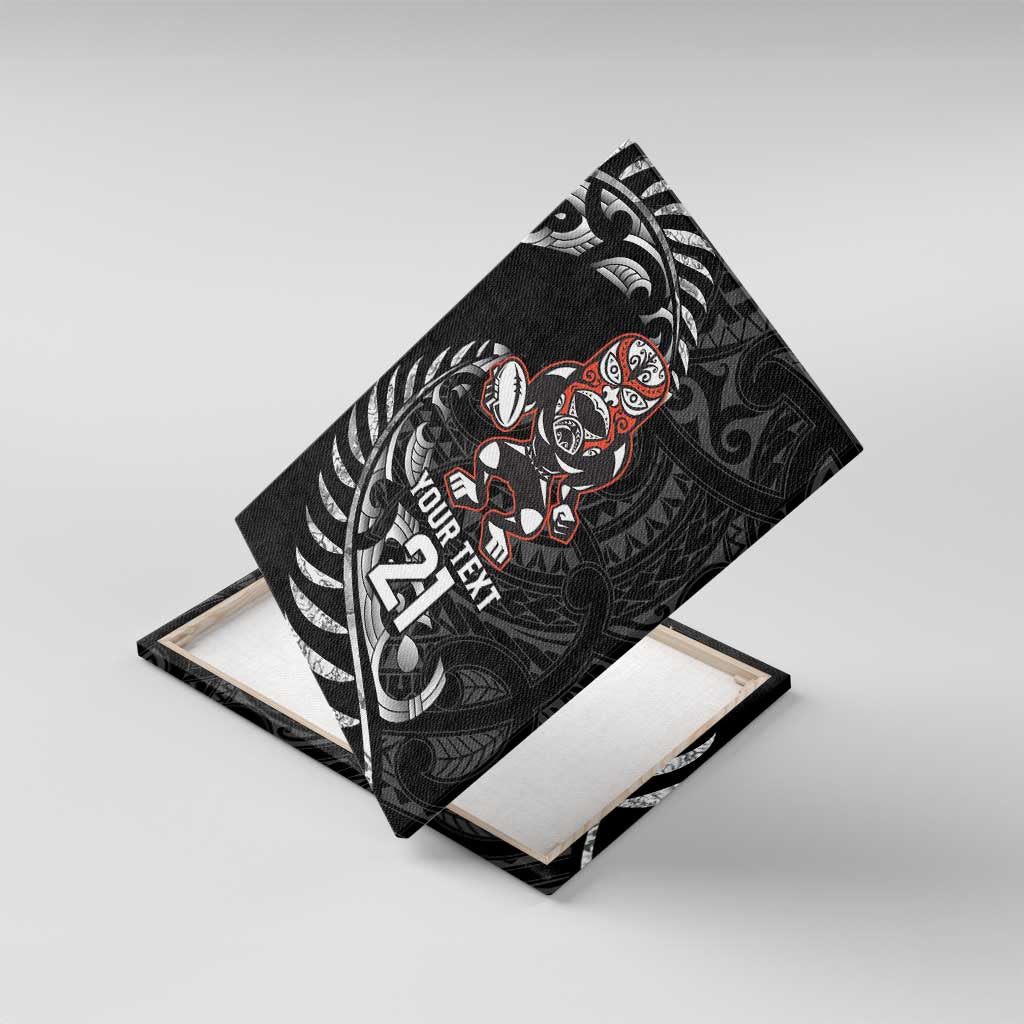 New Zealand Indigenous-Maori Rugby Custom Canvas Wall Art