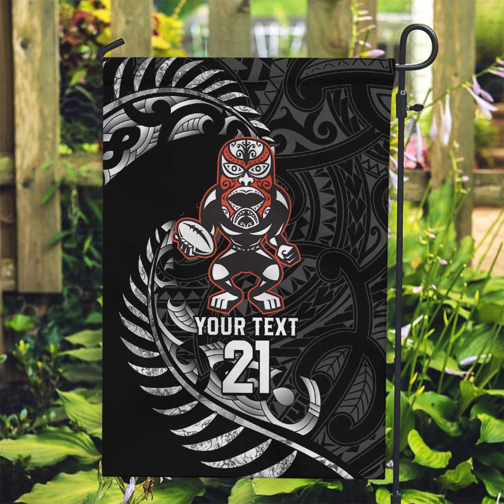 New Zealand Indigenous-Maori Rugby Custom Garden Flag