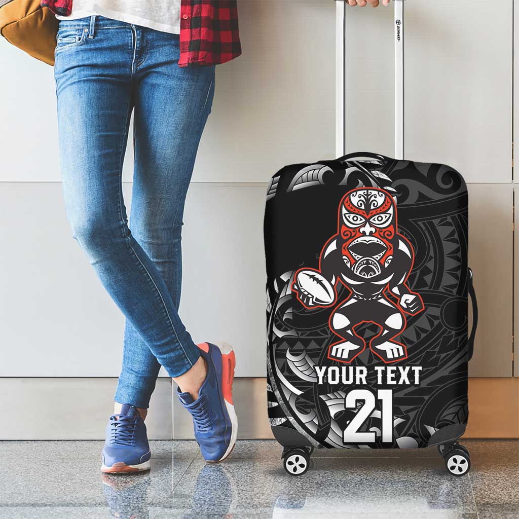 New Zealand Indigenous-Maori Rugby Custom Luggage Cover