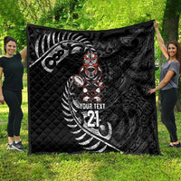 New Zealand Indigenous-Maori Rugby Custom Quilt