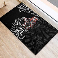 New Zealand Indigenous-Maori Rugby Custom Rubber Doormat