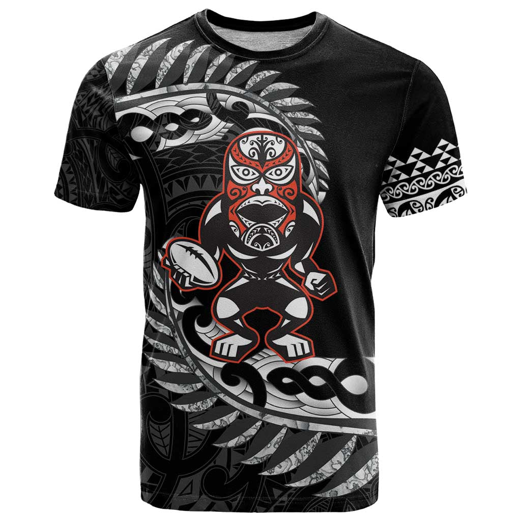 New Zealand Indigenous-Maori Rugby Custom T Shirt