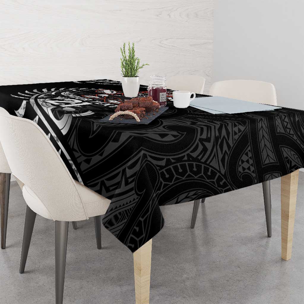 New Zealand Indigenous-Maori Rugby Custom Tablecloth