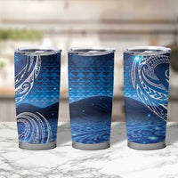 New Zealand Matariki Tumbler Cup Taniko Aramoana With Koru Galaxy Sky Night