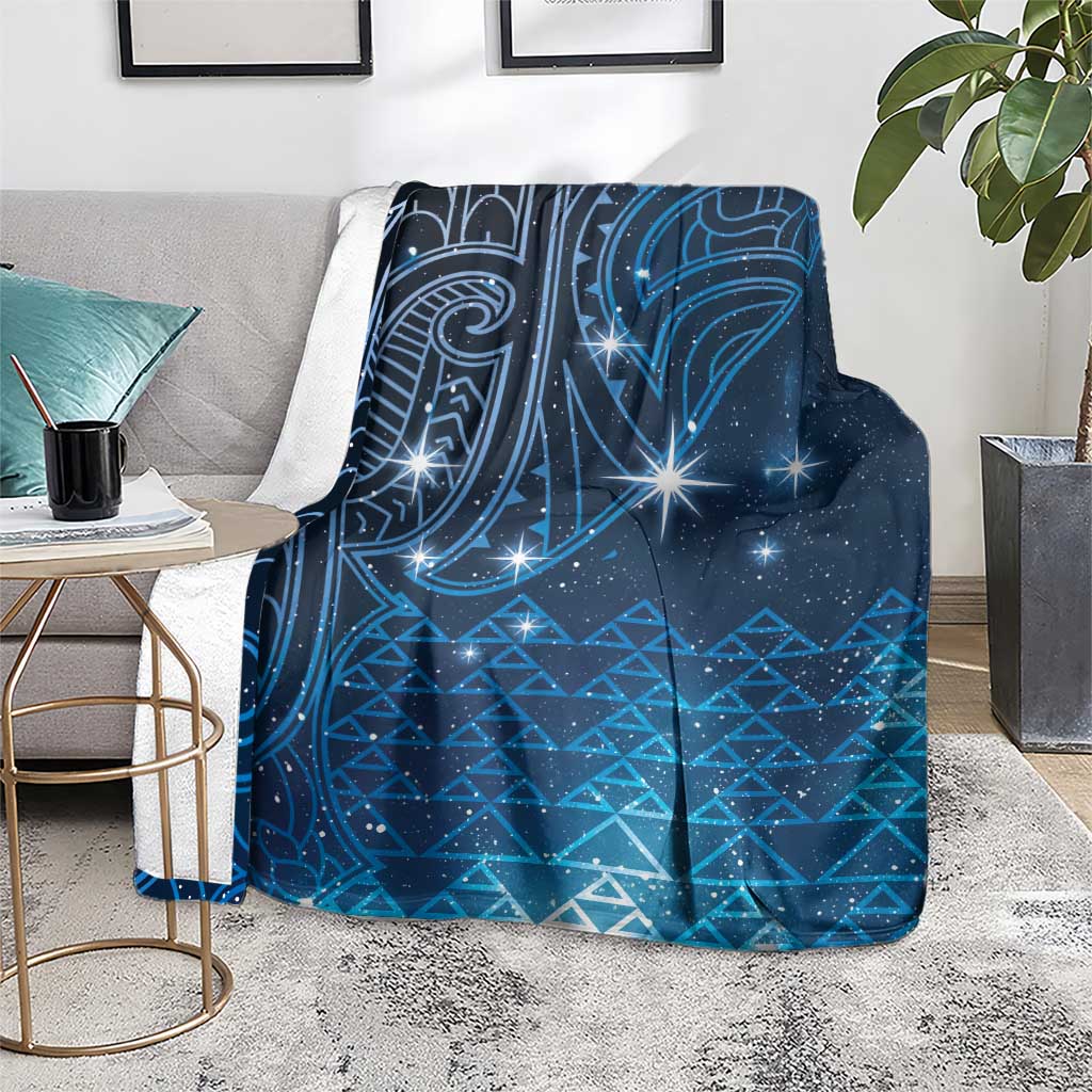 New Zealand Matariki Blanket Taniko Aramoana With Maori Galaxy Sky Night