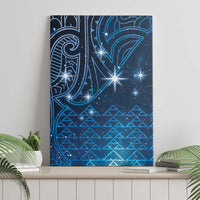 New Zealand Matariki Canvas Wall Art Taniko Aramoana With Maori Galaxy Sky Night