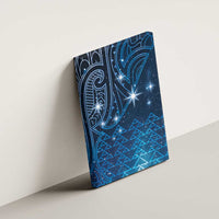 New Zealand Matariki Canvas Wall Art Taniko Aramoana With Maori Galaxy Sky Night