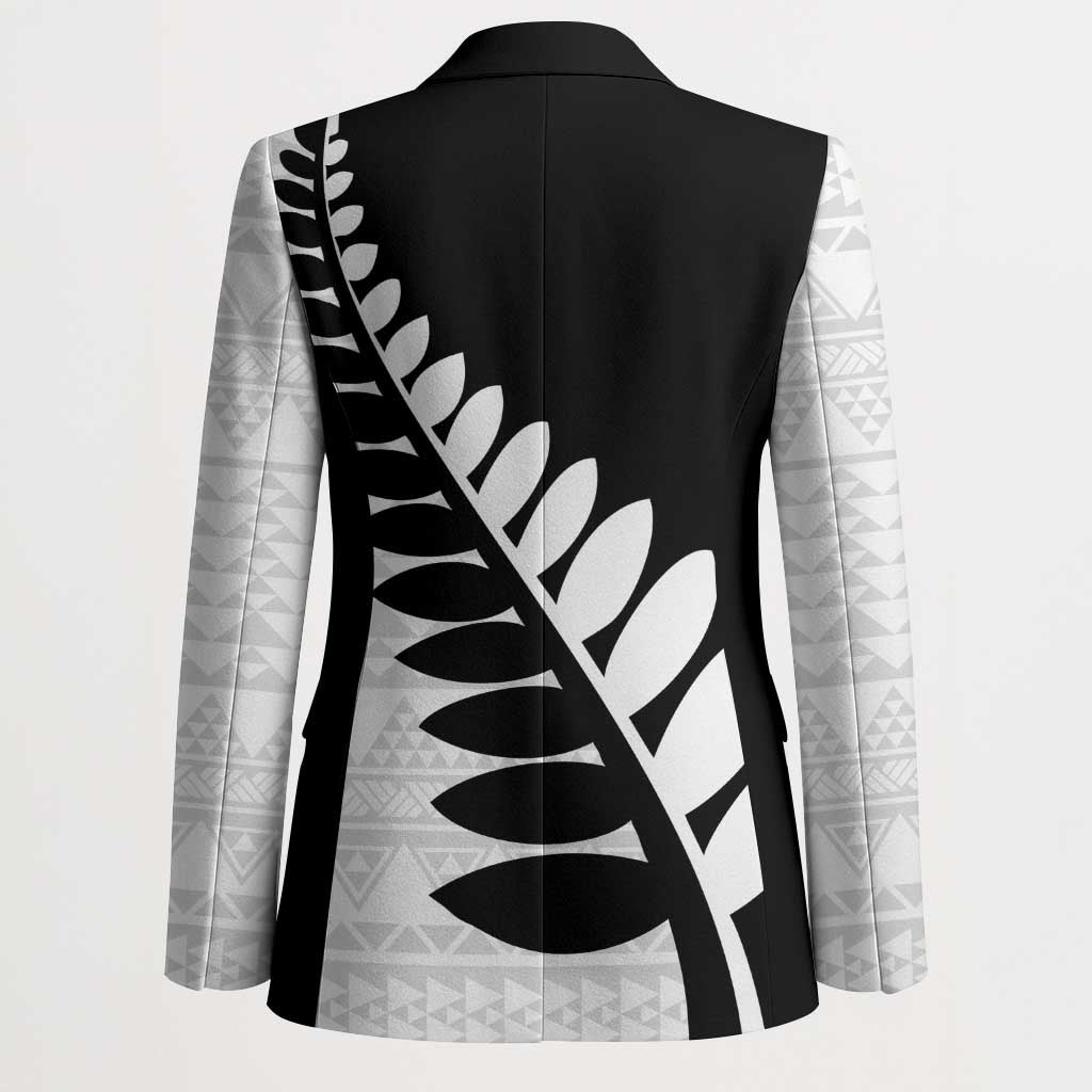 New Zealand Silver Fern Niho Taniwha Blazer - Polynesian Pride