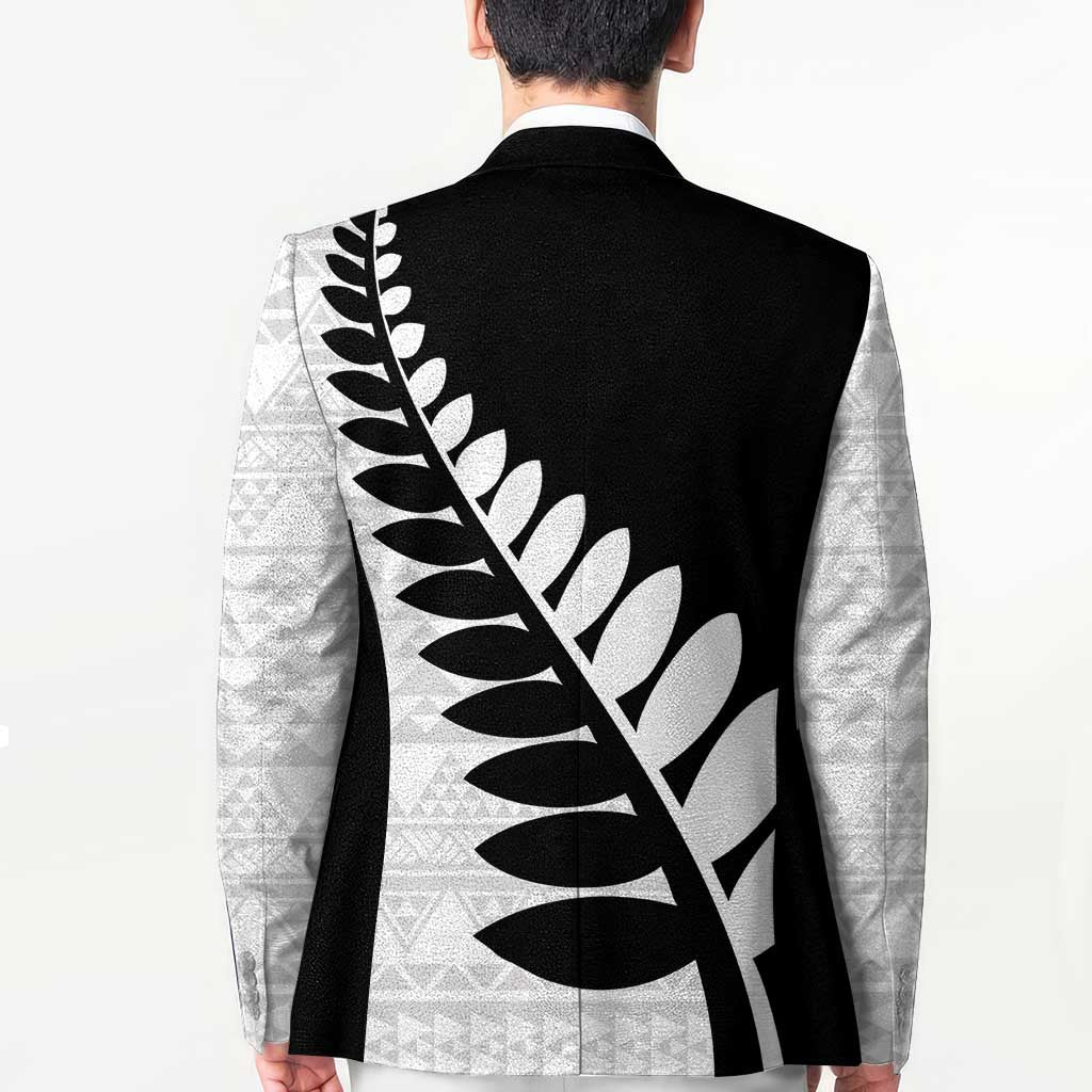 New Zealand Silver Fern Niho Taniwha Blazer - Polynesian Pride